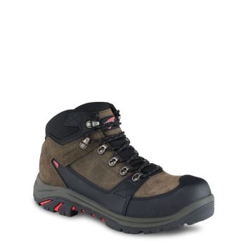 Red Wing Tradesman 5-inch Waterproof Safety Toe Wandelschoenen Heren Bruin/Zwart - 6613